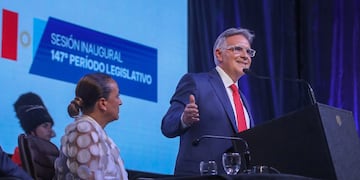 Martín Llaryora, gobernador de Córdoba, se refirió a las Paso. (Prensa Gobierno)