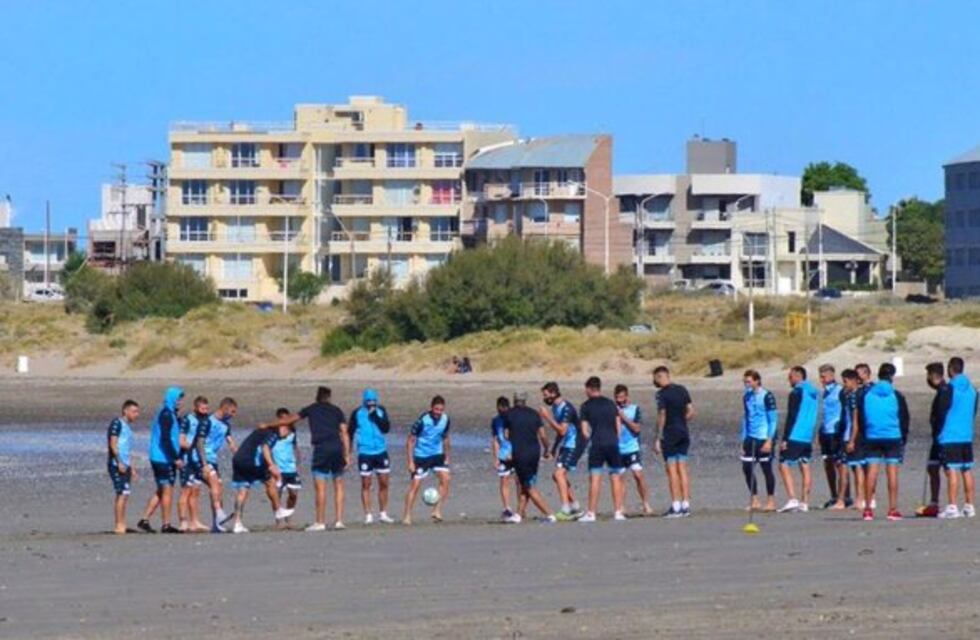 Belgrano se instaló en Puerto Madryn, contra viento y marea