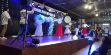 25 de Mayo: el Instituto Santa Catalina realizó su tradicional Peña Folclórica.