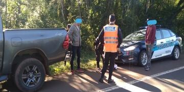 Detienen a hombre que circulaba con arma de fuego.