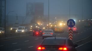 Neblina por la mañana en la ciudad de Córdoba este 7 de junio.
