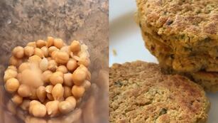 Medallones de garbanzo