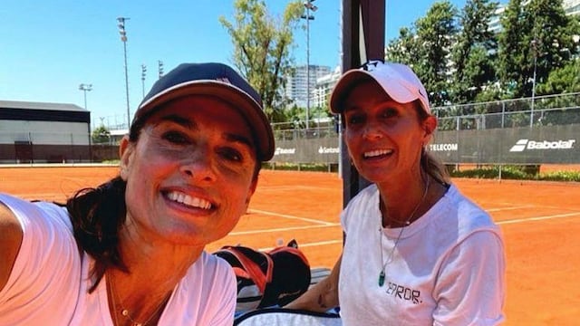 Gabriela Sabatini y Gisela Dulko