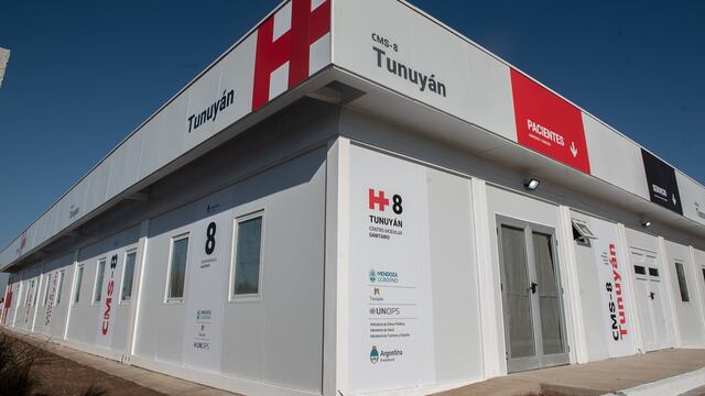Este nuevo centro de testeos funcionará en el módulo sanitario que hace poco fue inaugurado por la Nación. Gentileza Gobierno de Mendoza