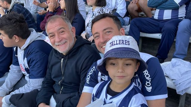 Felices con el triunfo de Talleres y mirando para adelante con sus candidaturas: Luis Juez y Rodrigo de Loredo.