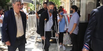 Ramón Mestre sufrió una fractura que sería producto de un hecho de violencia política.