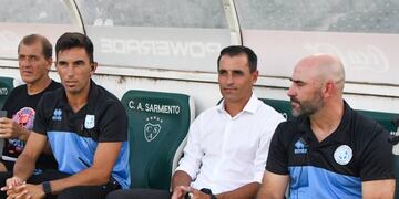 Para Guillermo Farré será un partido clave para su continuidad como técnico de Belgrano (Prensa Copa Argentina).