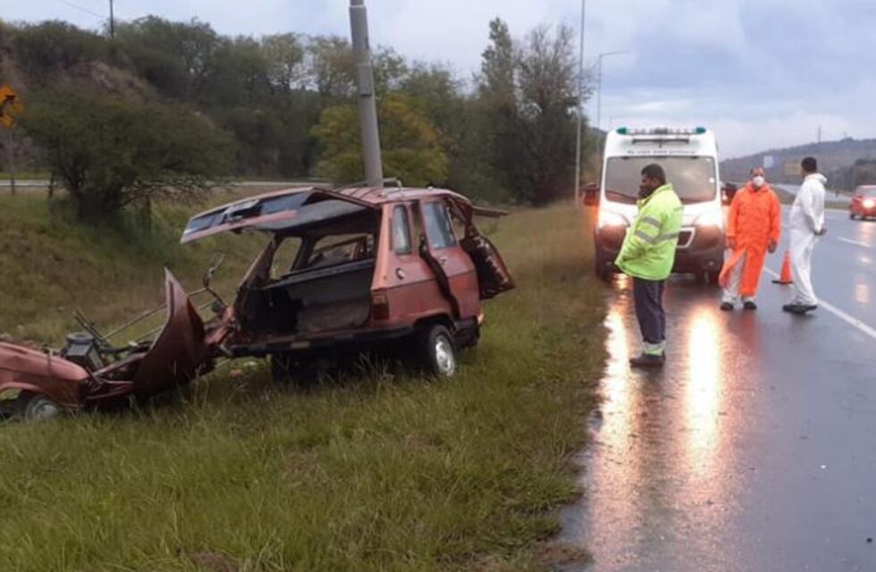 Perdió la vida tras despistar en la Autopista Córdoba-Carlos Paz