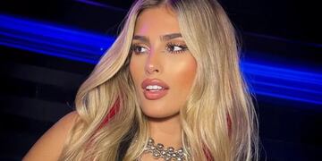 Julieta Poggio y su look nocturno. / Instagram