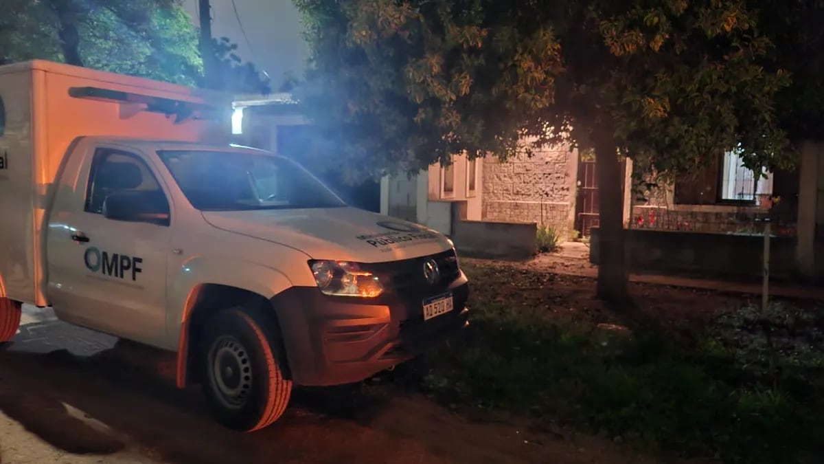 La vivienda donde se produjo el hallazgo (MPF).