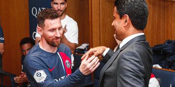 Messi no tuvo el reconocimiento esperado en su anterior club (PSG)
