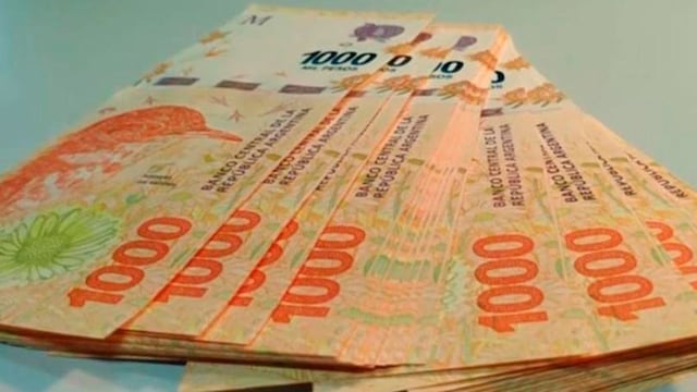 Los billetes de 1.000 pesos argentinos cumplió 5 años.