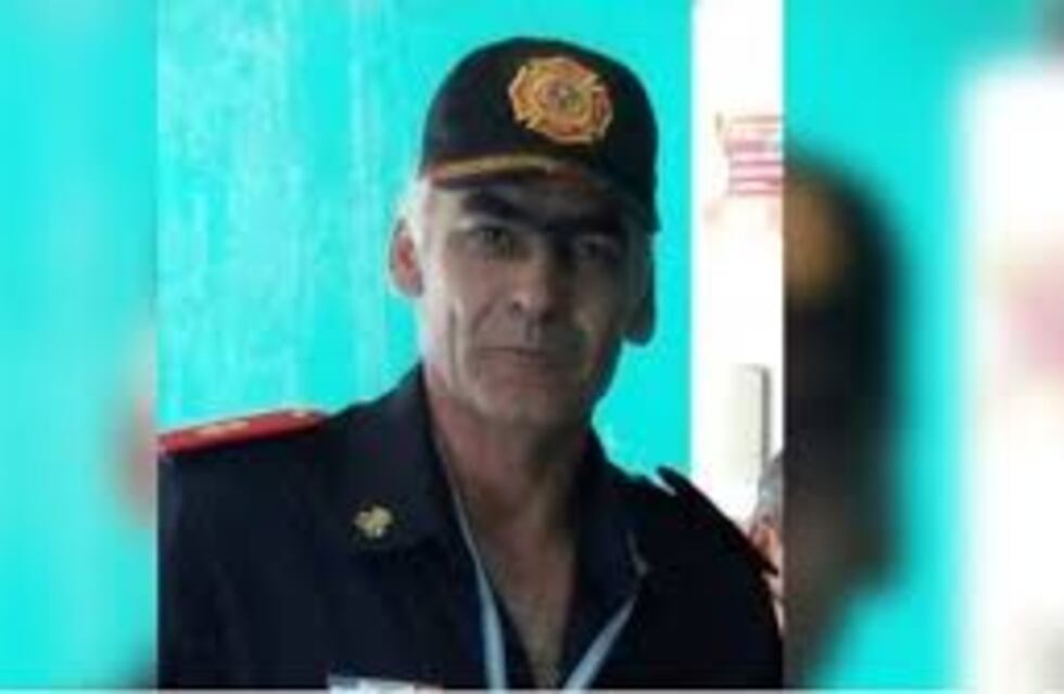 Mauricio, el bombero que salvó a una beba en Ruta Nacional 14