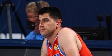 Gabriel Deck debutó en la NBA y recibió mucho apoyo.