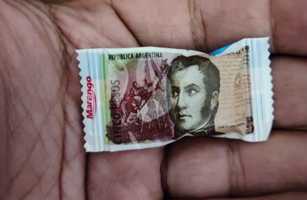 Para el vuelto: empresa rafaelina “revivió” los billetes de 5 pesos