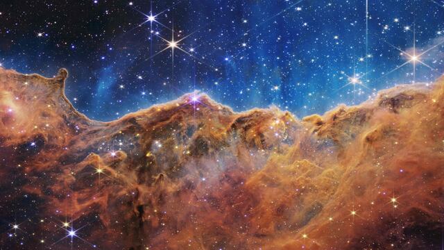 La NASA reveló nuevas imágenes del universo.