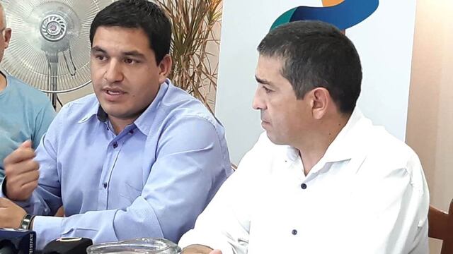 Los intendentes Juan Manuel Ojeda de Malargüe y Walther Marcolini de General Alvear