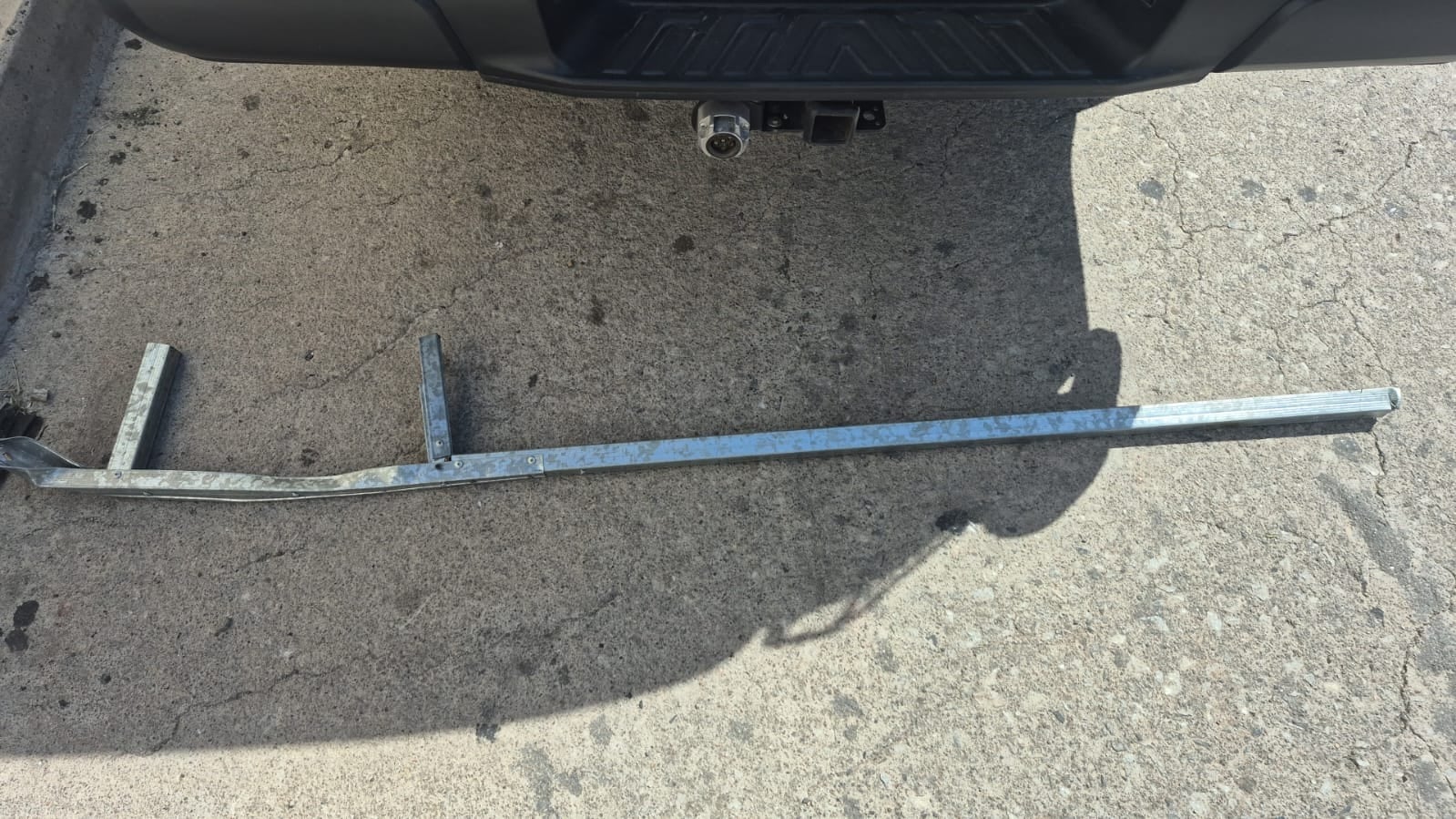 La varilla utilizada para la agresión.