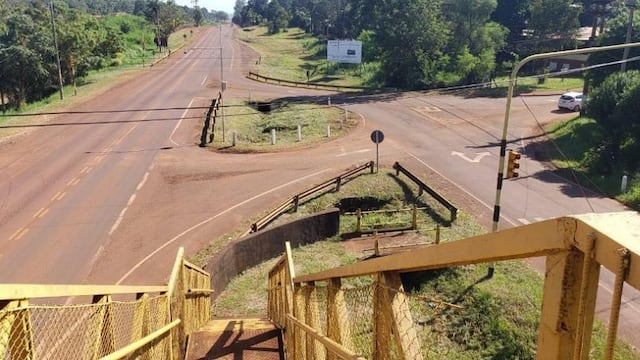 Eldorado: trabajan para iniciar con la construcción de la rotonda sobre calle Formosa y Ruta 12