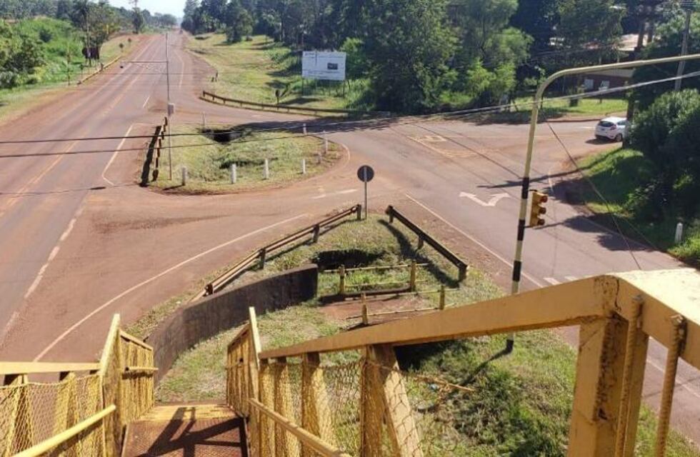 Eldorado: trabajan para iniciar con la construcción de la rotonda sobre calle Formosa y Ruta 12