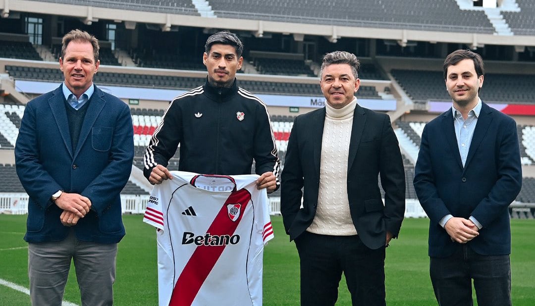 Juan Carlos Portillo, nuevo refuerzo de River. (Prensa River).