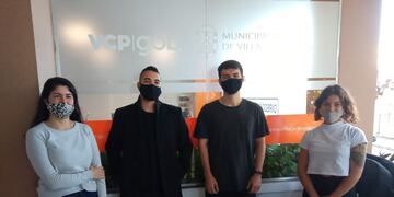 Estudiantes de arquitectura y diseño de la UNC iniciaron sus prácticas laborales en la Municipalidad de Carlos Paz.