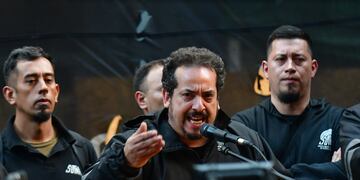 Alejandro Crespo lidera el reclamo del Sutna