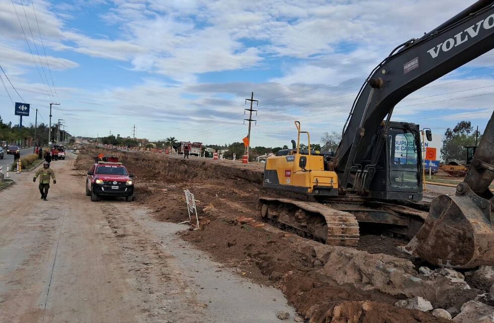 Emitieron un alerta por fuga de gas en Córdoba tras la ruptura de un caño