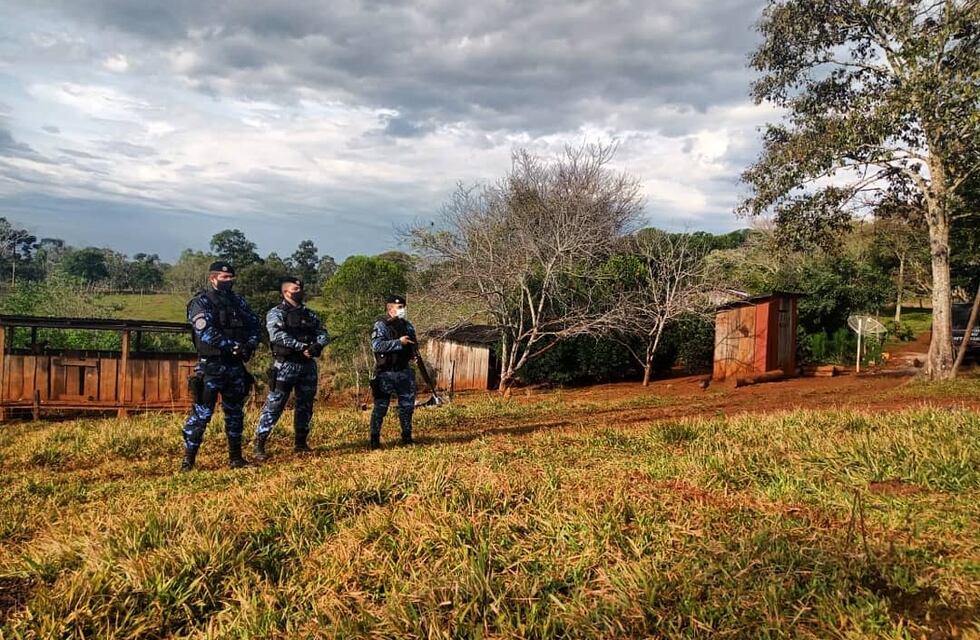 El Soberbio: allanaron la chacra del principal sospechoso por el homicidio del tarefero