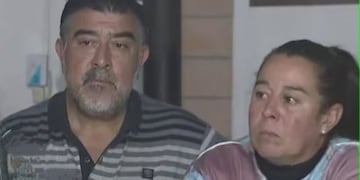 Carlos Pérez y María Victoria Caillava, la pareja detenida por la desaparición de Loan Danilo Peña, en Corrientes. Foto: Gentileza.