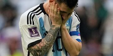 Inédito: la dura derrota de la Selección Argentina. Foto: Los Andes.