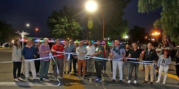 El municipio inauguró nuevas obras sobre la costanera