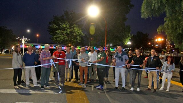 El municipio inauguró nuevas obras sobre la costanera