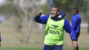 Pablo Guiñazú espera que Talleres pueda ganar en Mar del Plata. (Foto: Pedro Castillo/Archivo)