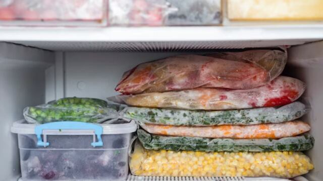 Cuáles son los 6 alimentos que no deben congelarse.