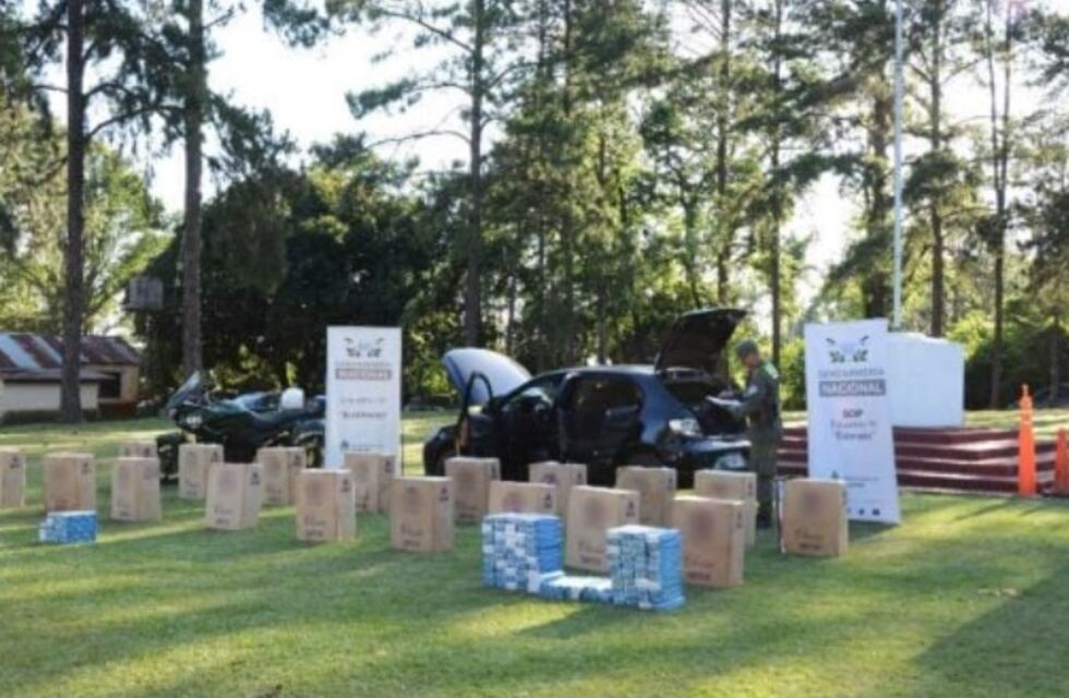 Interceptan contrabando de cigarrillos en Eldorado