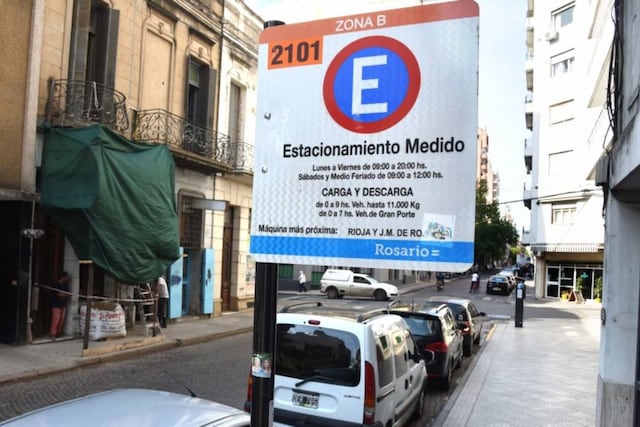 El estacionamiento medido en Rosario