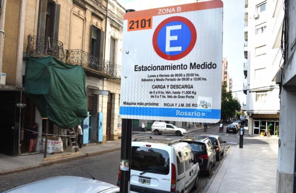 El estacionamiento medido en Rosario aumenta 125 % desde el martes 2 de enero