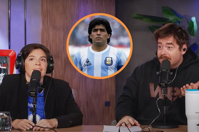 Migue Granados y Dalma Maradona