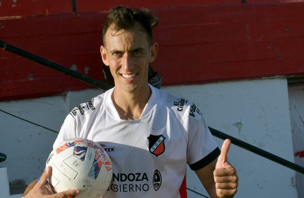 Bruno Nasta, el goleador de Maipú, con el fútbol de ascenso en la sangre