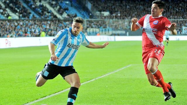 Racing le ganó a Argentinos y se ilusiona con el campeonato. Foto: @RacingClub