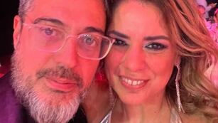 Los periodistas estuvieron a los besos en la mesa de los Martín Fierro.