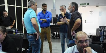 Personal de la UNRAF visitó el Centro de Monitoreo