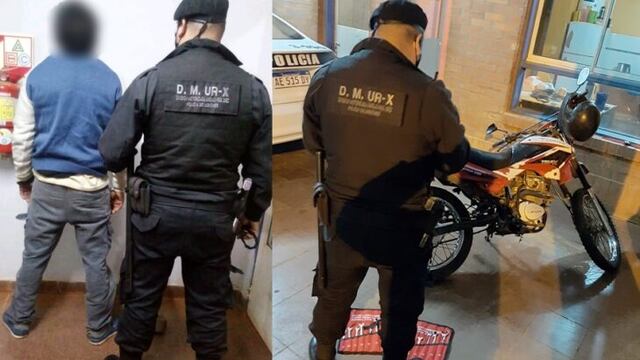 Cazador-cazado en Posadas: intentó robar y lo apresaron. Policía de Misiones