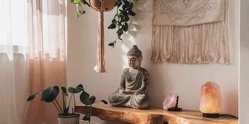 Dónde poner el Buda en el hogar.