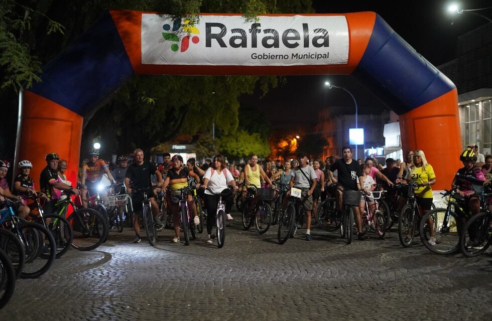 Gran éxito en la segunda bicicleteada del año