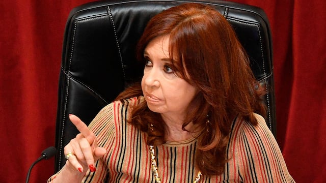 La titular del Senado lanzó fuertes acusaciones a la oposición. (Télam / Archivo)
