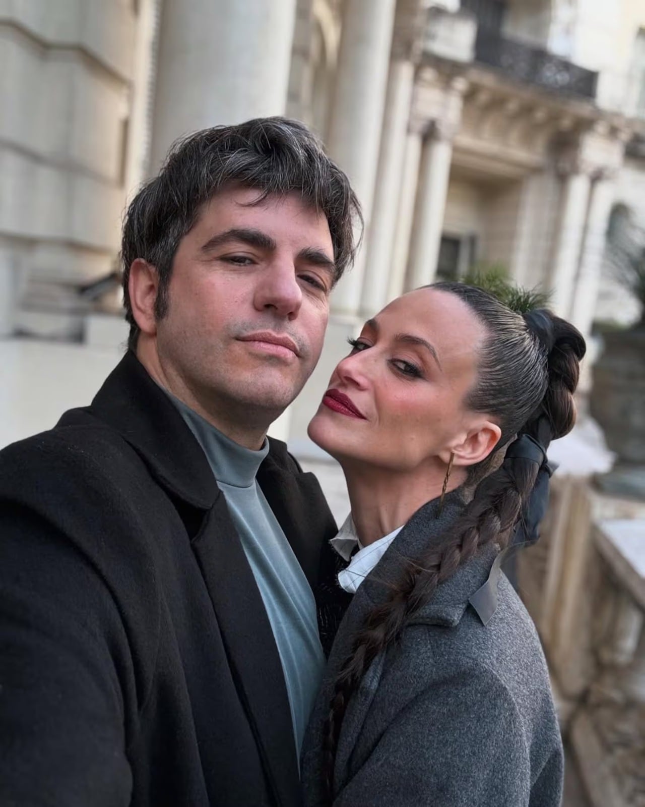 Mónica Antonópulos y Marco Antonio Caponi.