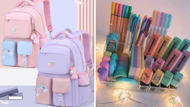 Vuelta a clases Aesthetic: se dispararon las búsquedas en Google de útiles escolares de esta tendencia