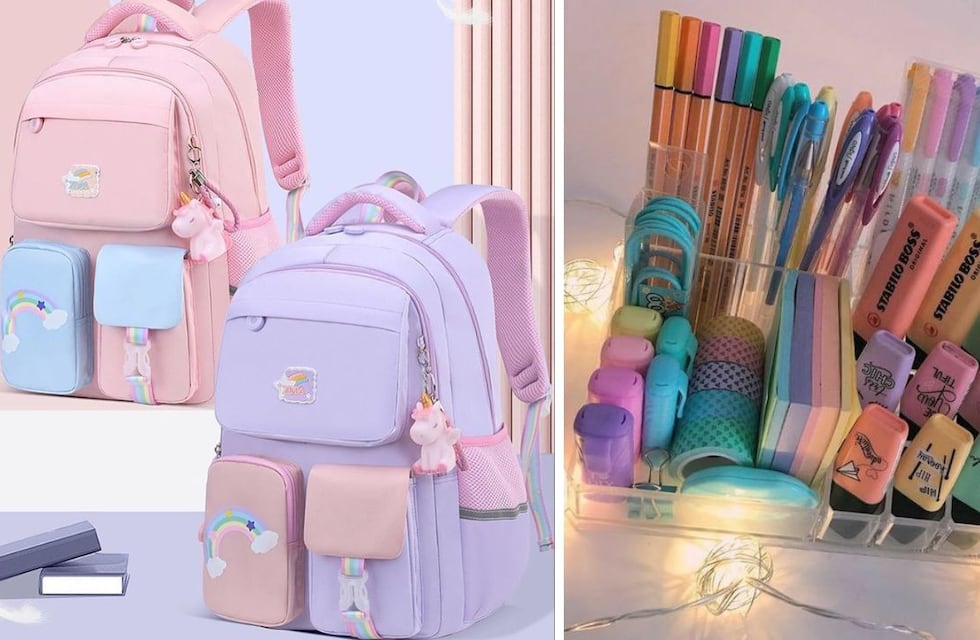 Vuelta a clases Aesthetic: se dispararon las búsquedas en Google de útiles escolares de esta tendencia